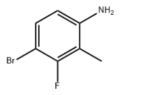 4-溴-3-氟-2-甲基苯胺(奧列格龍中間體）